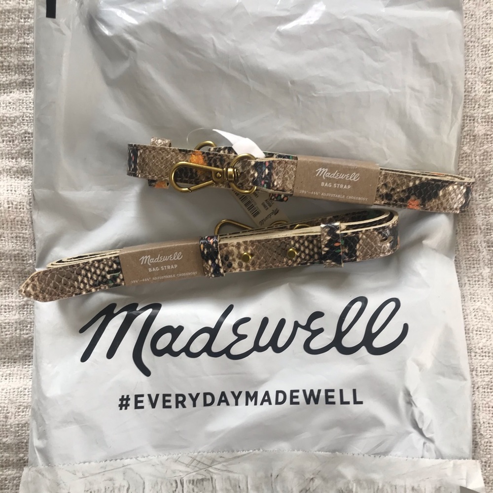 Madewell | skinny snake bag strap